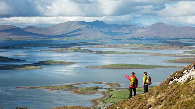 Fårfarm, Clew Bay & Croagh Patrick